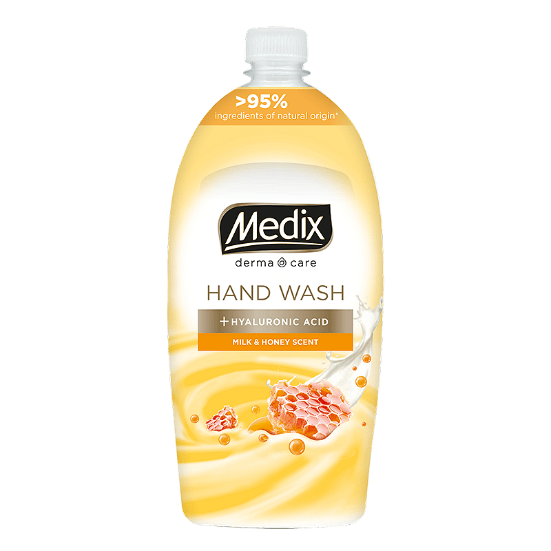 Течен сапун MEDIX Derma Care Milk & Honey Scent