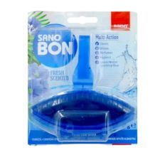 SANO BON ароматизатор за тоалетна чиния , синя вода Fresh 5in1, 55 g