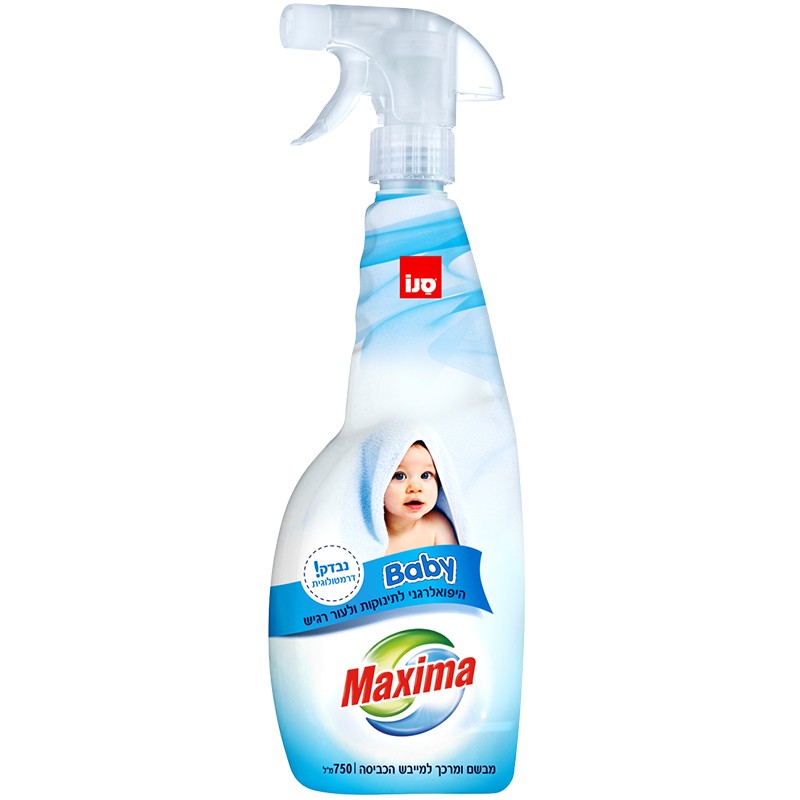 Омекотител Спрей Sano Maxima Baby за Сушилня 750мл