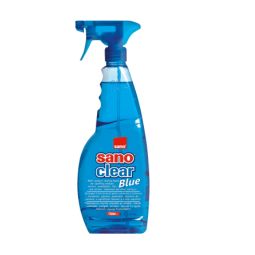 Почистващ препарат Sano Clear Glass Blue, 1 литър