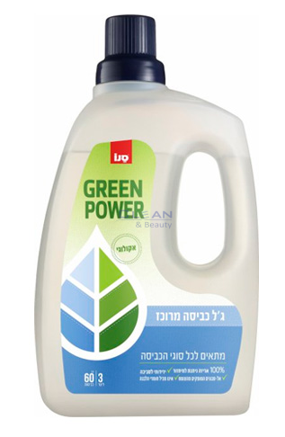 Гел за пране Sano Green Power 3 литра 60 пранета