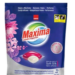 SANO MAXIMA – Капсули за пране “Мека коприна”, 40 бр